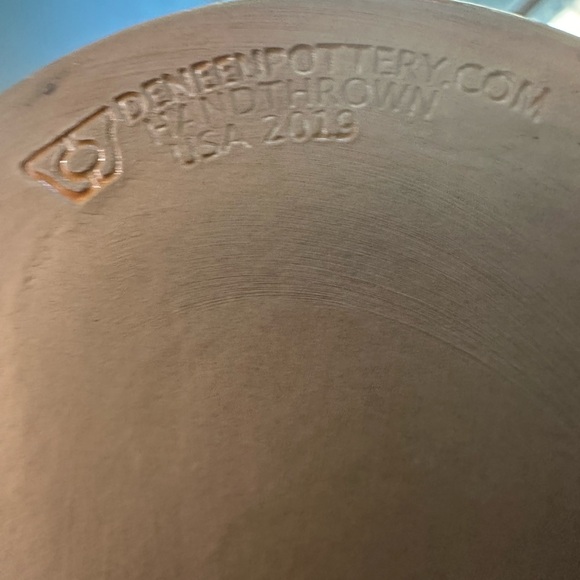 NEW Pie in the Sky Woods Hole Handmade Coffee Mug Deneen Pottery Hand thrown US - Picture 5 of 6